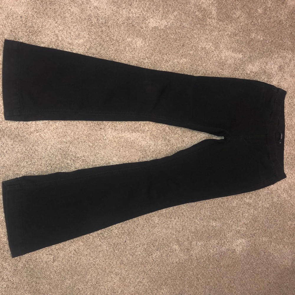 Black flair jeans